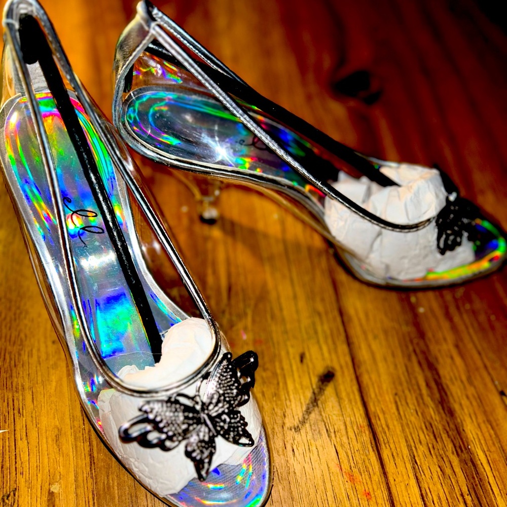 Disney Cinderella glass slippers bridal formal daily
